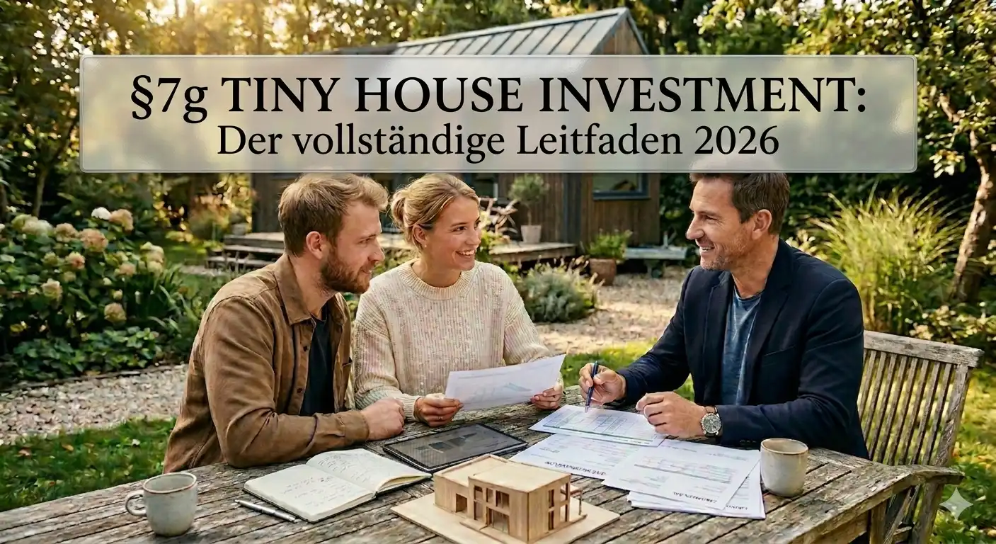 §7g Tiny House Investment – Der vollständige Leitfaden 2026